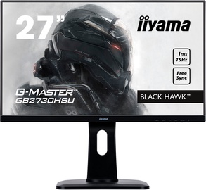Monitors Iiyama G-Master Black Hawk GB2730HSU-B1, 27", 1 ms