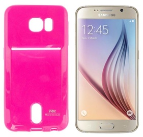 Roar Pocket Jelly Case For Samsung G920 Galaxy S6 Pink