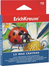 ErichKrause Wax Crayons Set Of 12pcs 34930