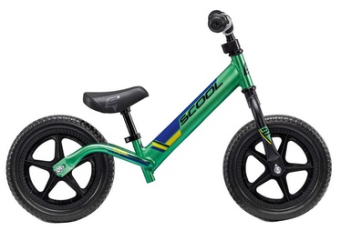Vaikiškas dviratis Scool PedeX Race Light 10" Green Black