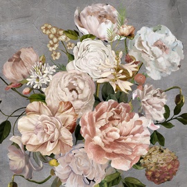 Home4you Oil Painting 100x100cm Bouquet