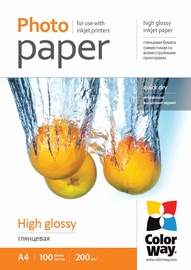 ColorWay Photo Paper A4 200 High Glossy 100 Pages