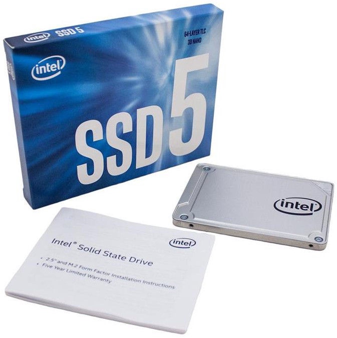 Kietasis diskas (SSD) Intel SSDSC2KW512G8X1, 2.5", 512 GB