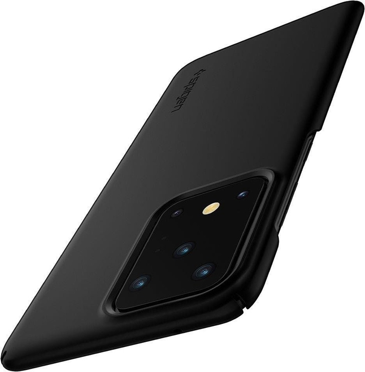 Telefono dėklas Spigen, Samsung Galaxy S20 Ultra, juoda
