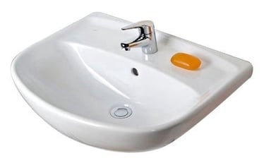 Раковина для ванной Jika Lyra Plus, керамика, 600 мм x 460 мм x 195 мм
