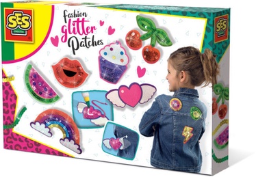 Dekoravimo rinkinys SES Creative Fashion Glitter Patches