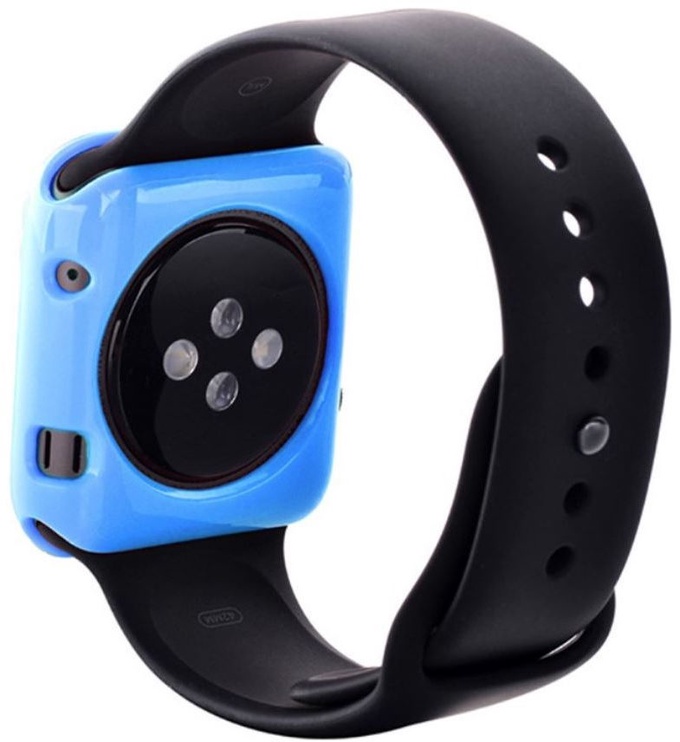 Aizsargrāmis Devia Colorful Protector Case For Apple Watch 38mm Blue