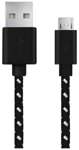 Laidas Esperanza Micro USB B male, USB 2.0 A male, 2 m, juoda