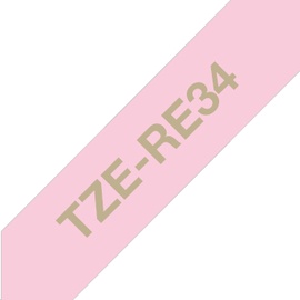 Uzlīmju lenta Brother TZe-RE34, 400 cm
