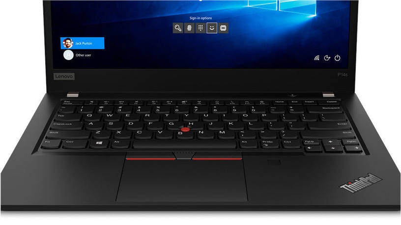 Portatīvais dators Lenovo ThinkPad P14s Gen 1 20Y10004PB PL, AMD Ryzen™ 7 PRO 4750U, 16 GB, 512 GB, 14 ", AMD Radeon Vega 7, melna