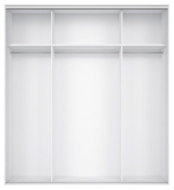 Black Red White Wardrobe Frame Nadir 220 White
