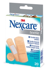 Auduma plāksteri Nexcare, 20gab.