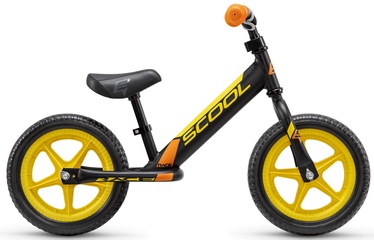 Balansinis dviratis Scool Pedex Race, geltonas, 12"
