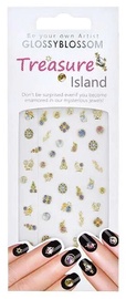 Glossy Blossom Treasure Island Nail Stickers 1926