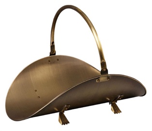 Корзина для дров FLAMMIFERA H001A-B, 63 см x 48 см, латунный, 1.08 кг