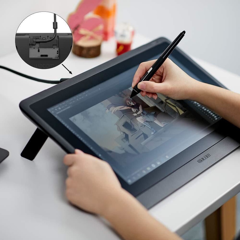Grafiskā planšete Wacom Cintiq 16, 417 mm x 276 mm x 22 mm