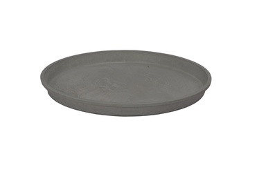 Puķu poda šķīvis Domoletti 13Y-22, pelēka, 22.4 cm