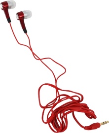 Ausinės Freestyle Universal In-Ear Stereo Earphones Red