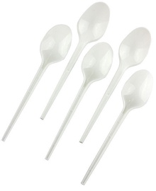 Arkolat Coffee Spoon 100Pcs White