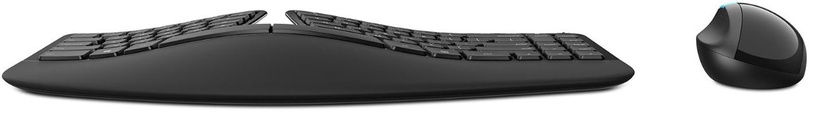 Клавиатура Microsoft Sculpt Ergonomic Desktop EN/RU, черный, беспроводная