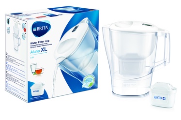 Vandens filtravimo indas Brita Aluna 3.5, 3.5 l, balta