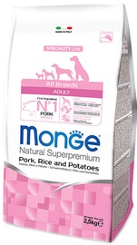 Sausā suņu barība Monge, 2.5 kg