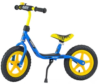 Balansinis dviratis Milly Mally Dusty, mėlynas/geltonas, 12"