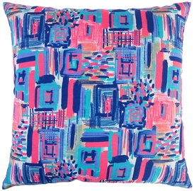 Pagalvėlė Home4you Summer Blue/Pink, 450x450 mm