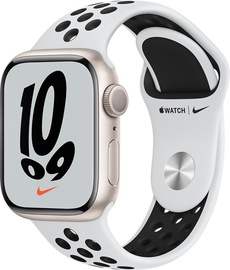 Nutikell Apple Watch Nike Series 7 GPS + LTE 41mm Aluminum, beež