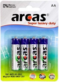 Arcas Super Heavy Duty Battery 4 x AA