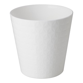 Form Plastic Flower Pot Diamond Orchid Ø13cm 3780-011 White