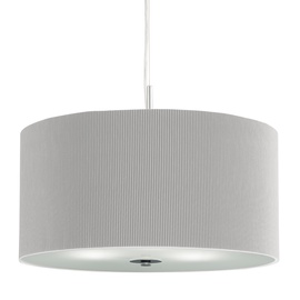 Klasikinis pakabinamas šviestuvas Searchlight Drum Pleat 2356-60SI, 3 x 7W E27