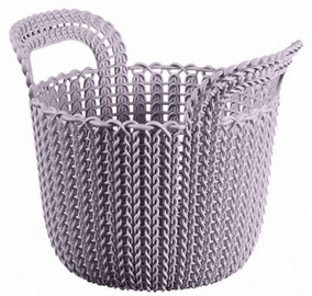 Curver Knit XS Round Basket Light Purple