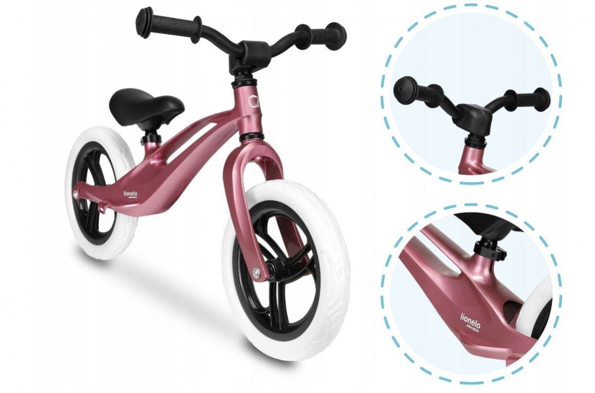 Balansinis dviratis Lionelo 57688, rožinis, 12\