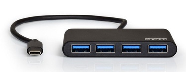 USB jaotur (USB hub) Port Designs USB Hub 4 Ports Type-C