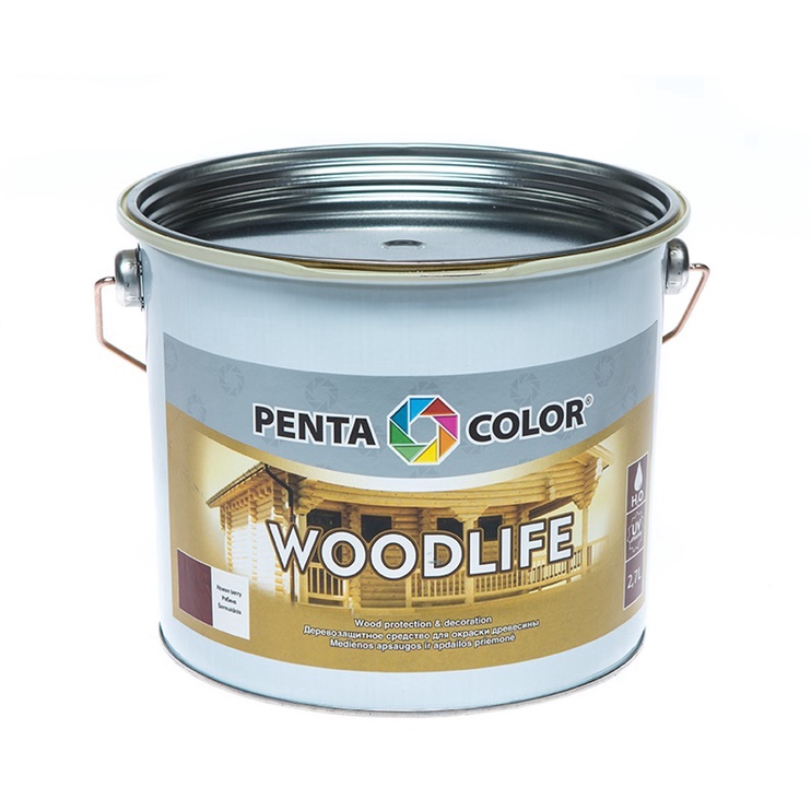 Пропитка Pentacolor Woodlife, рябина, 2.7 l