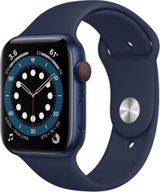 Apple Watch Series 6 GPS 44mm LTE Blue Aluminum Deep Navy Sport Band