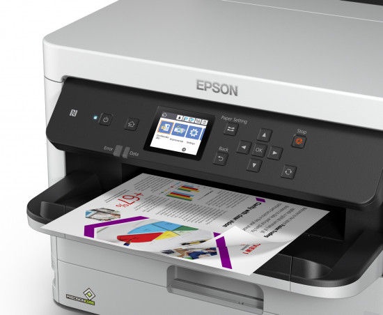 Струйный принтер Epson WorkForce Pro WF-C5210DW, цветной