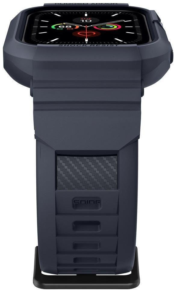Dirželis Spigen Rugged Armor Pro For Apple Watch 4/5 44mm Charcoal Grey -  Senukai.lt
