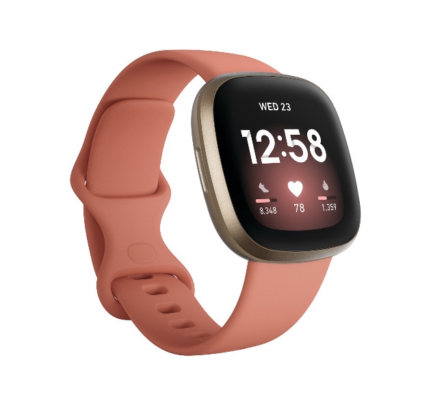Умные часы Fitbit Versa 3, золотой/розовый