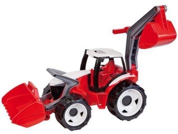 Lena Maxi Tractor With Front Loader & Shovel Red 2081
