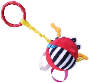 Mīkstā rotaļlieta Hencz Toys Toys Ball Moms, sarkana, 9 cm