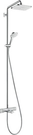 Hansgrohe Croma E 280 1jet/Croma Select E Multi Thermostatic Shower System Chrome