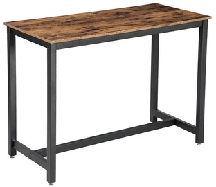 Söögilaud Songmics, pruun/must, 1200x600x900mm