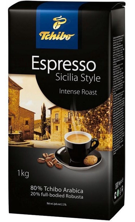Кофе в зернах Tchibo Espresso Sicilia Style, 1 кг