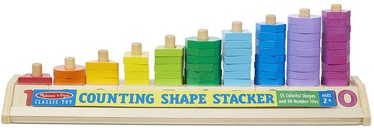 Melissa & Doug Counting Shape Stacker 19275