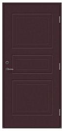 Полотно входной двери Viljandi Dulcia, правосторонняя, коричневый, 208.8 x 89 x 6.2 см
