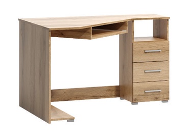 Rašomasis stalas WIPMEB Tatris 17 Right Sided, ąžuolo