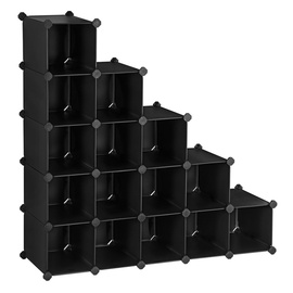 Kingariiul Songmics, must, 1130 mm x 360 mm x 1130 mm