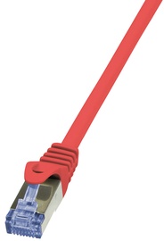 Logilink Patch Cable CAT 6A 10G S/FTP PrimeLine 10m Red